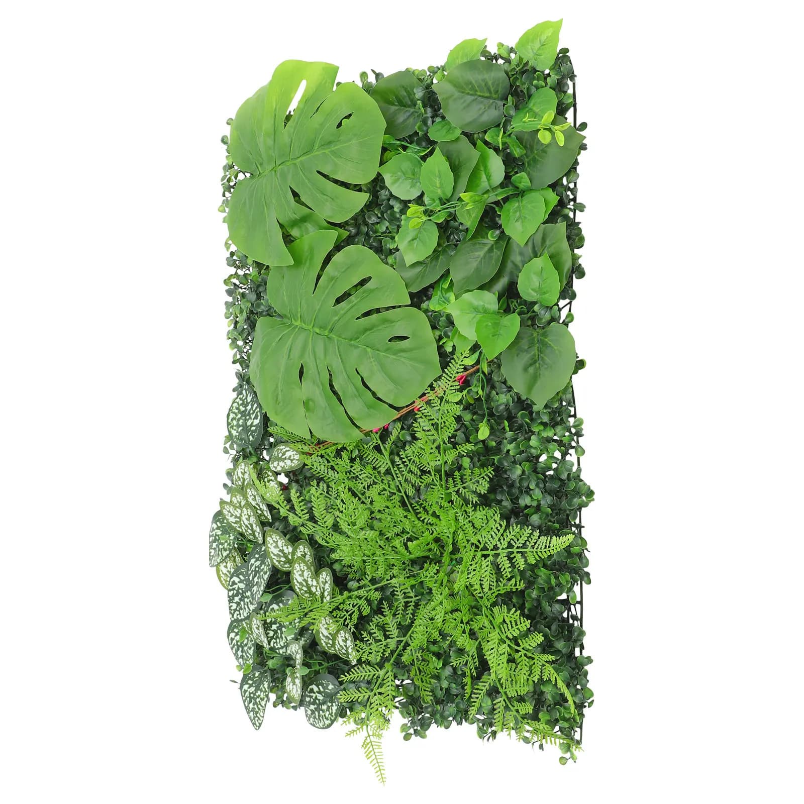 Artificial Hedge Wall Panel Realistic Plant Panel for Outdoor Indoor Greenery Wall Backdrop Decoration Artificial Hedge Plant