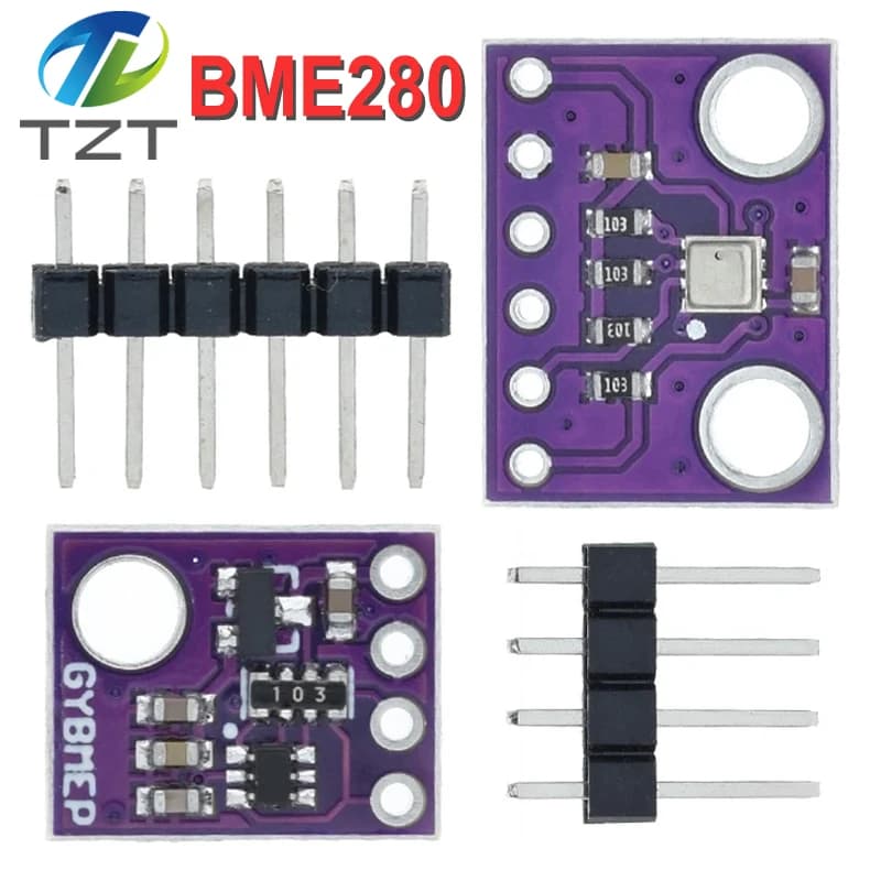 BME280 3.3V 5V Barometric Pressure Sensors Module I2C SPI 1.8-5V BME280 Detection Module For Arduino
