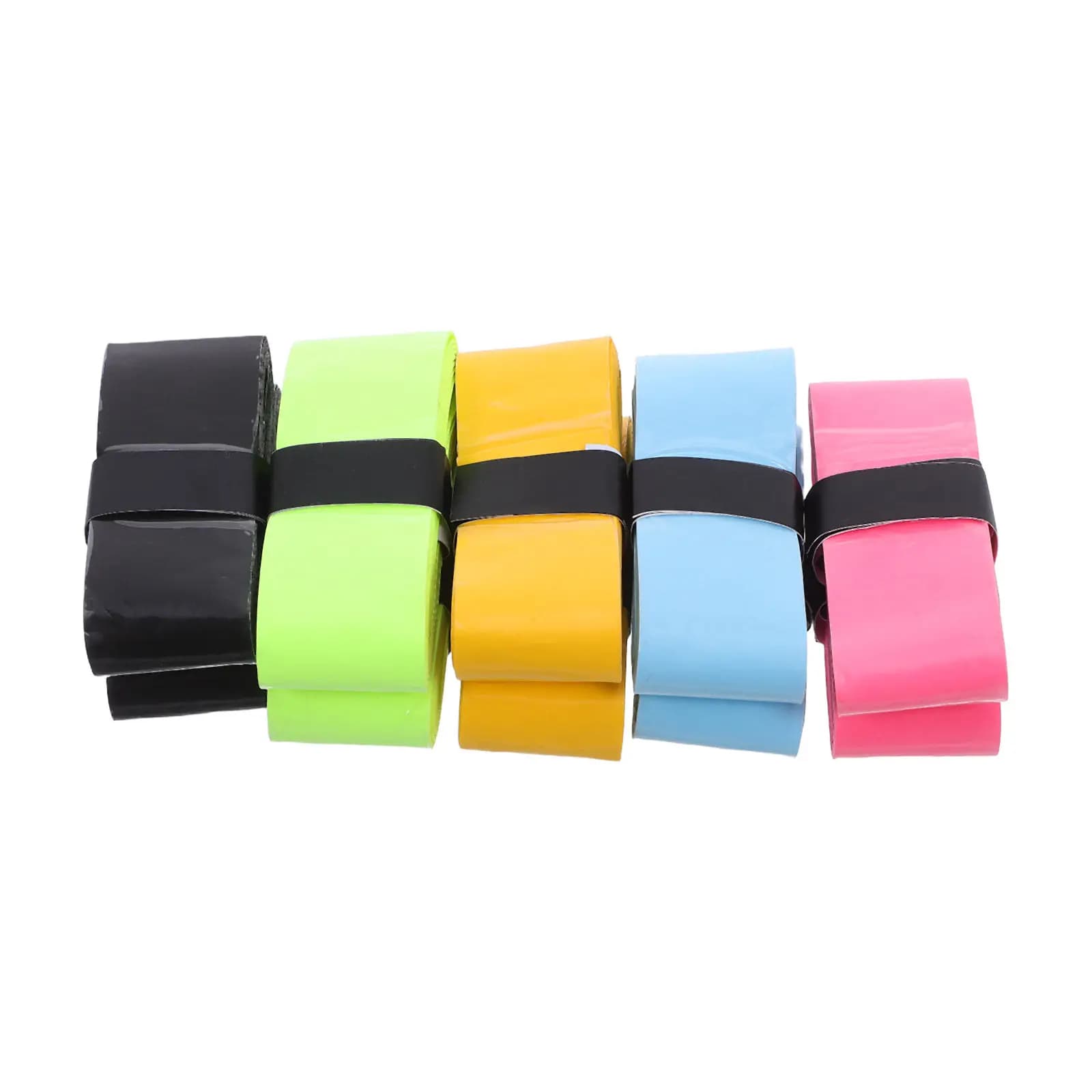 10 Pezzi Nastro per Racchetta da Badminton in PU Antiscivolo Super Assorbente, Overgrip Avvolgente, Nastro Assorbente per Impugnatura di Tennis e Badminton