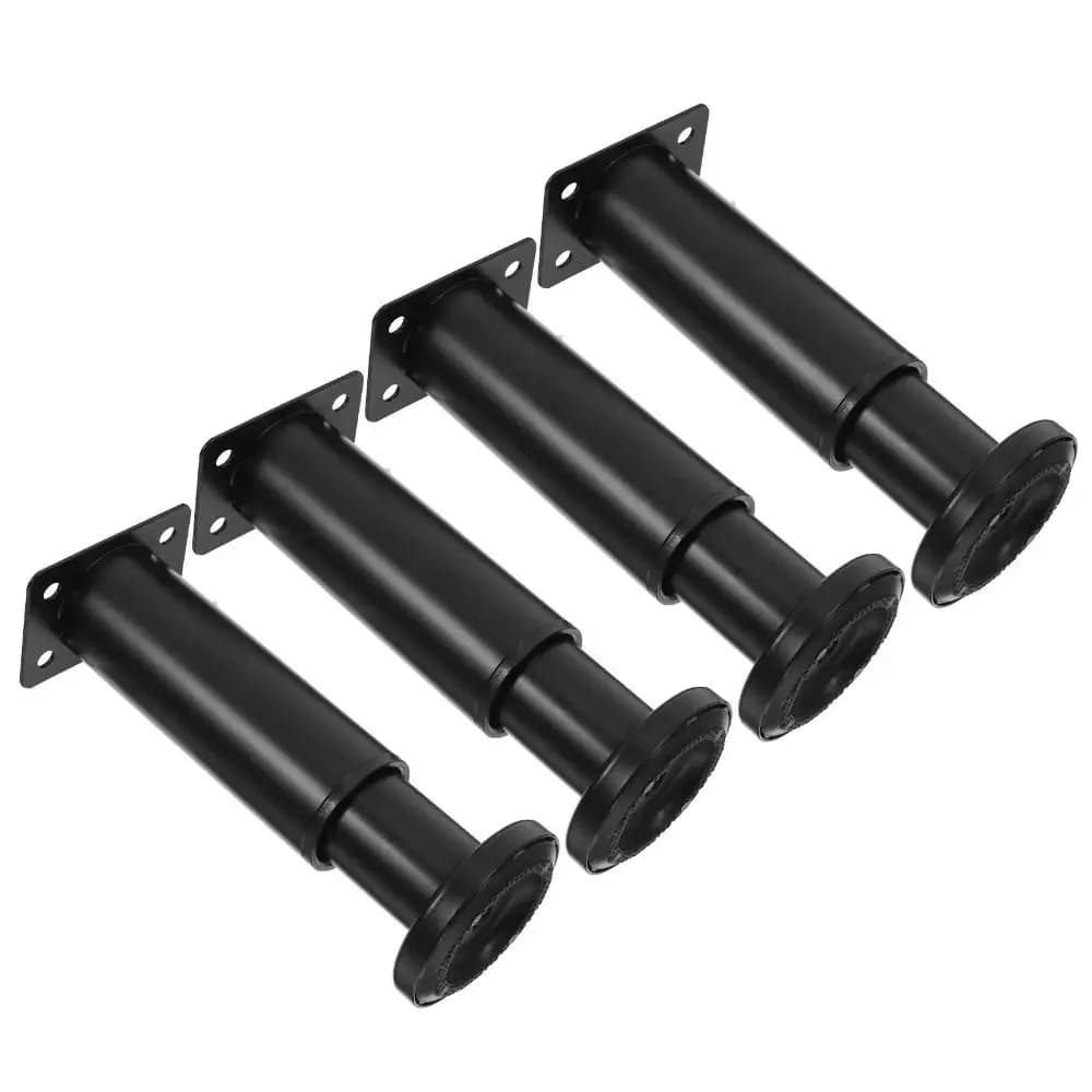 Gambe di Supporto per Mobili Regolabili in Altezza, Staffe Telescopiche Portanti per Carichi Pesanti, Accessori Fai-da-te per Sostituzione Gambe
