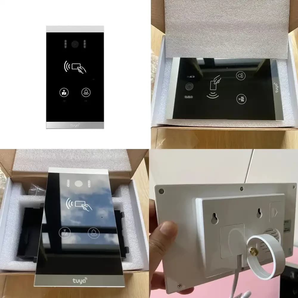 Sistema Videocitofonico WiFi Multi-Appartamento con Decodificatore Interno e Audio Senza Fili per Sicurezza Domestica Intelligente