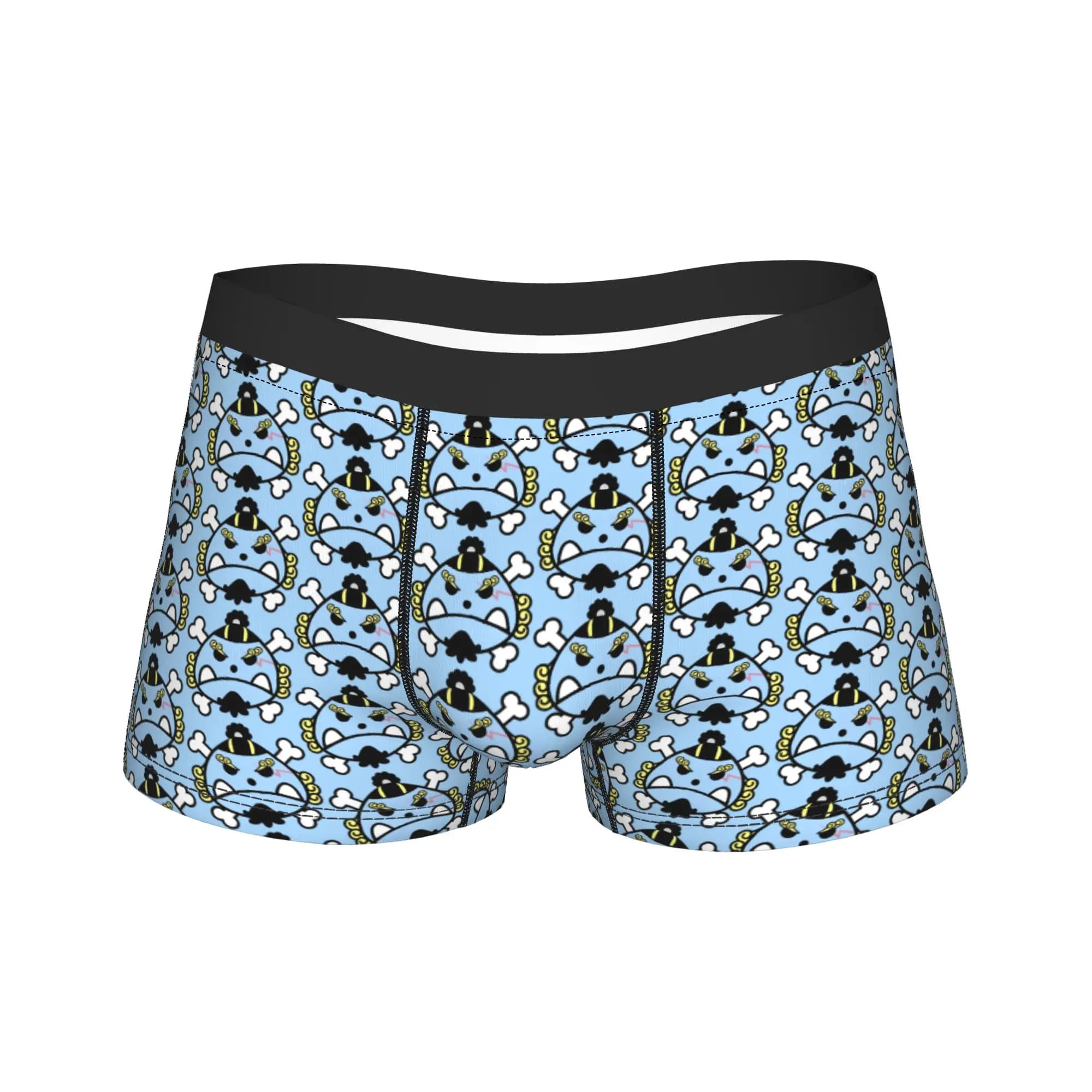 Slip boxer da uomo sexy con bandiera di Jinbe, mutande morbide taglie forti