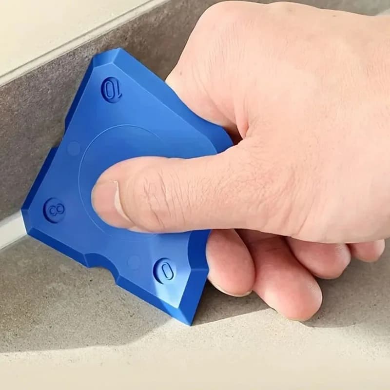 Set di 4 Utensili in Silicone per Sigillatura, Applicatore e Lisciante Professionale per Bagno e Cucina, Facile da Pulire, Strumento per Sigillatura