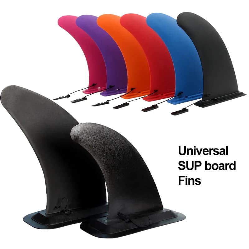 Stablizzatore accessorio SUP con pinna per onde d'acqua da surf, pinna laterale con pinna centrale scorrevole per tavola da surf ZRAY stand up paddle