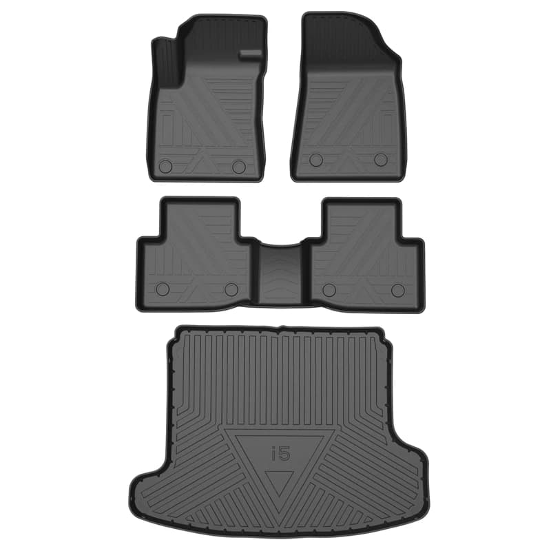 Utilizzare per moquette per auto MG 5 Tappetino per auto MG 5 AllWeather Tappetino per bagagliaio MG5 Set completo Trim a MG 5 Tappetino impermeabile MG 5 tutto opaco