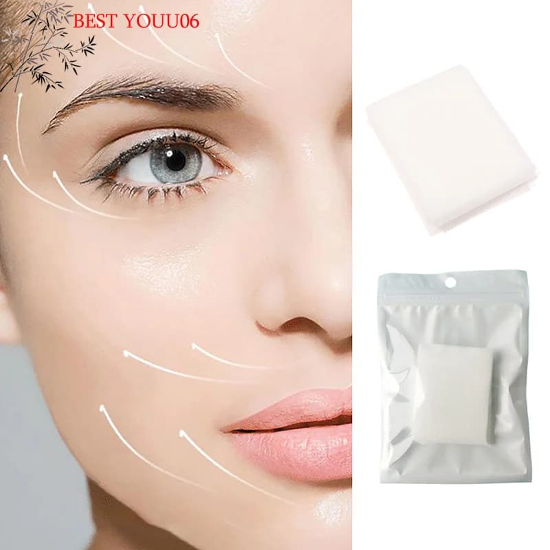 Hot Disposable Patch Soluble Facial Mask Paper Conus Peptide Freeze Dried Film Soluble Type Collagen Patch