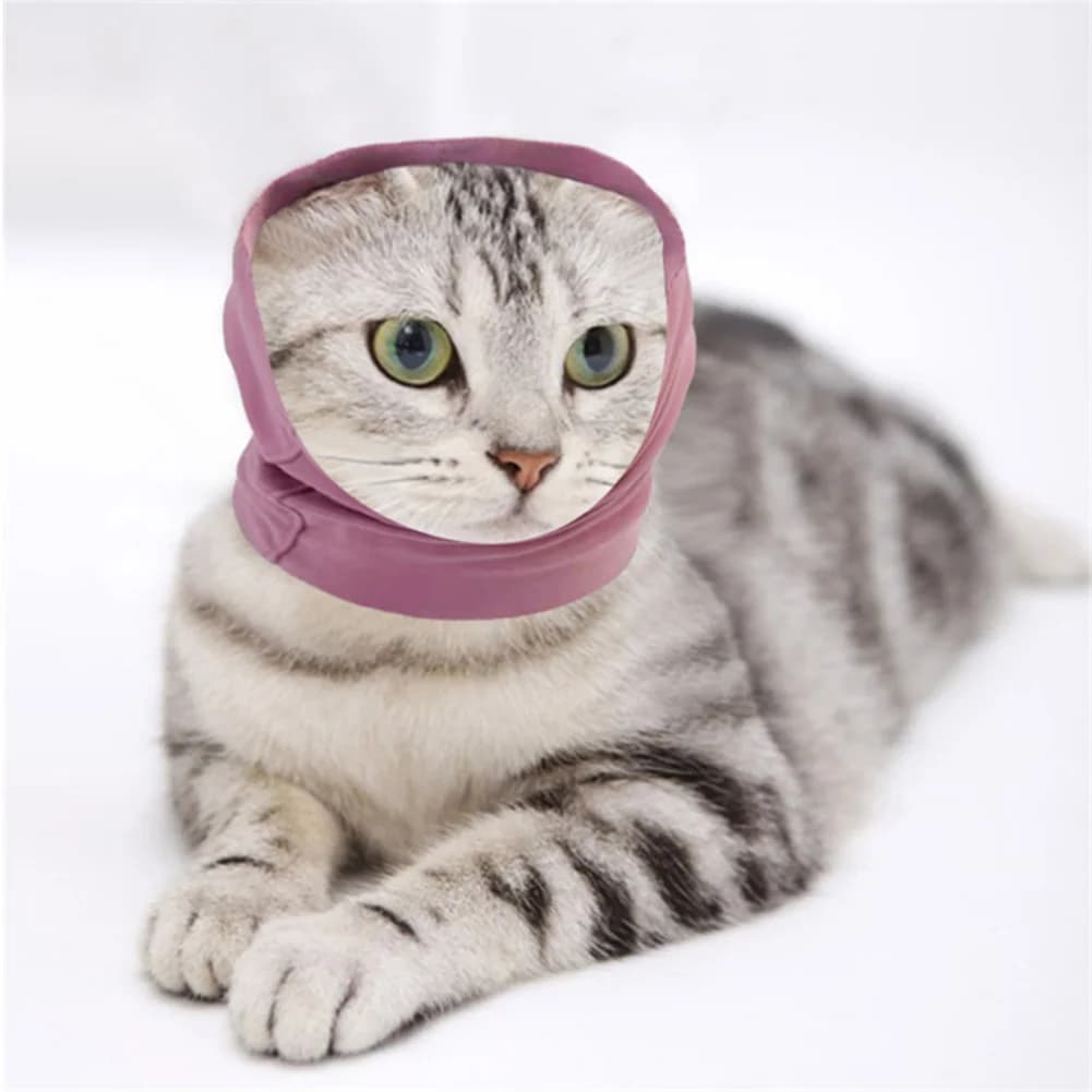 Copri-orecchie per animali domestici, 1 pz, in cotone, per bagno e toelettatura, riduce l'ansia, protezione a turbante, cuffie antirumore alla moda per cani
