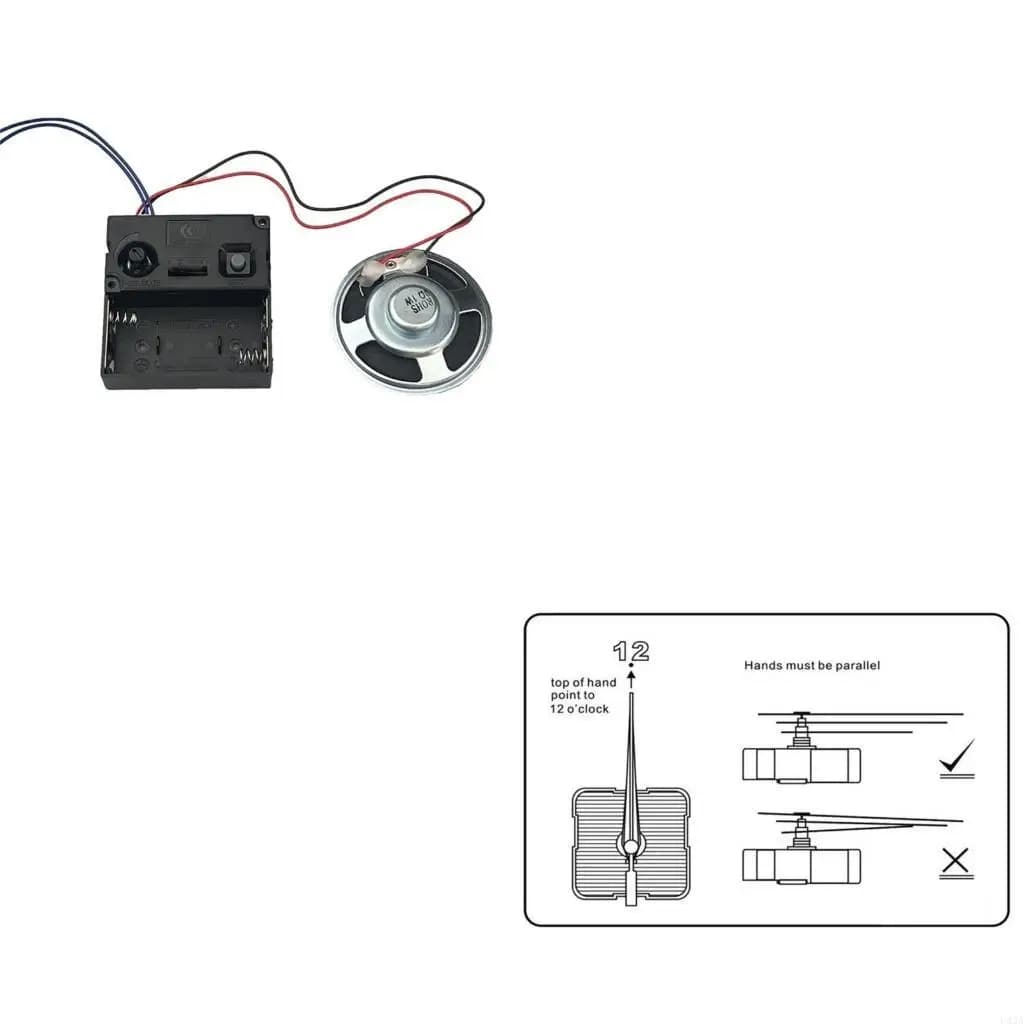 L43A Quartzs Pendulum Clock Parts Set sostituzione per uso domestico e professionale