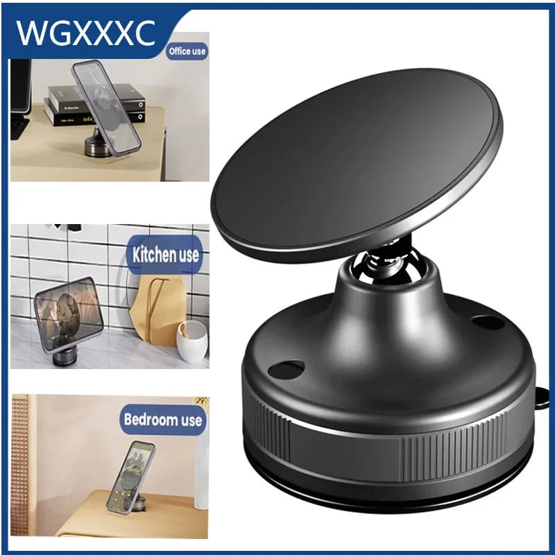 360° Rotatable New Multi-Functional Car Vacuum Absorption Mount Adhesive Pad Desk Stand for GPS Navigation And Mobile Phones