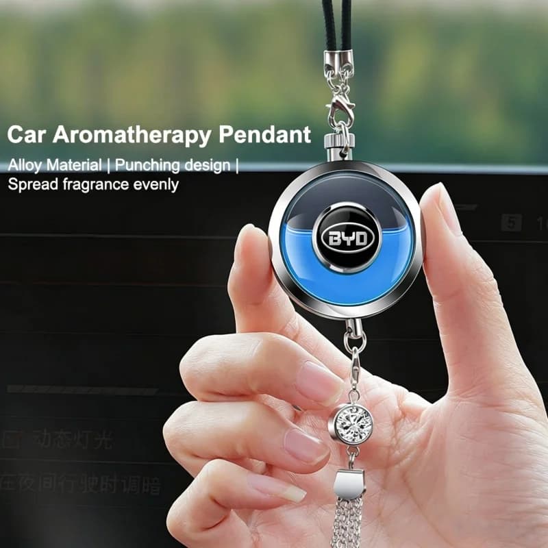 Car perfume pendant air freshener diffuser deodorizing aromatherapy suitable for BYD Han EV Tang DM Qin Song seal U Hiace 7 yuan