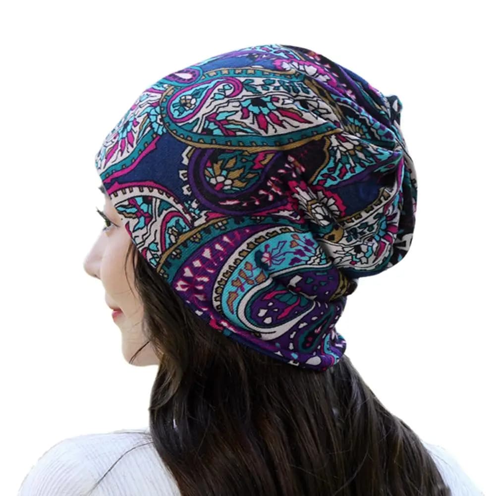 1PCS Doppia Testa Cap Bavaglino Twist Cap Moda Multi-Funzionale Cap Copertura Maschera Cap Collo Stampato Viso Foulard Sciarpa Scaldacollo
