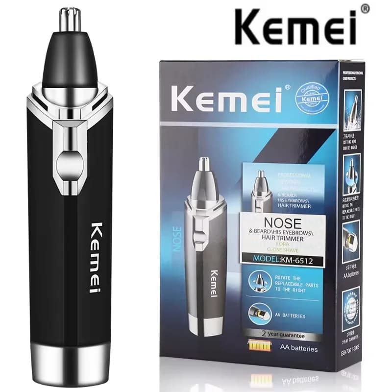 Kemei Nose Haircut Nasal Wool Tool Nose Haircut Washed Trimmer Cutter and Hair Shaver Epilator Nose Hair Removal
