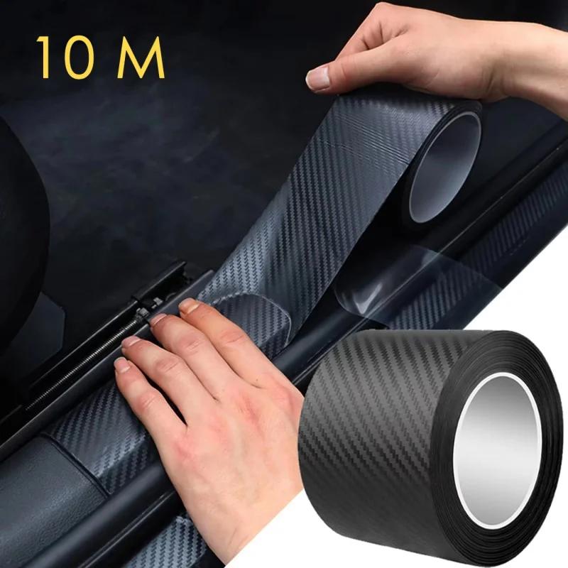 Carbon Fiber Wall sticker Nano for Car 1-5m, Mirror Protection, Waterproof Protective Film, DIY Accessories ♪