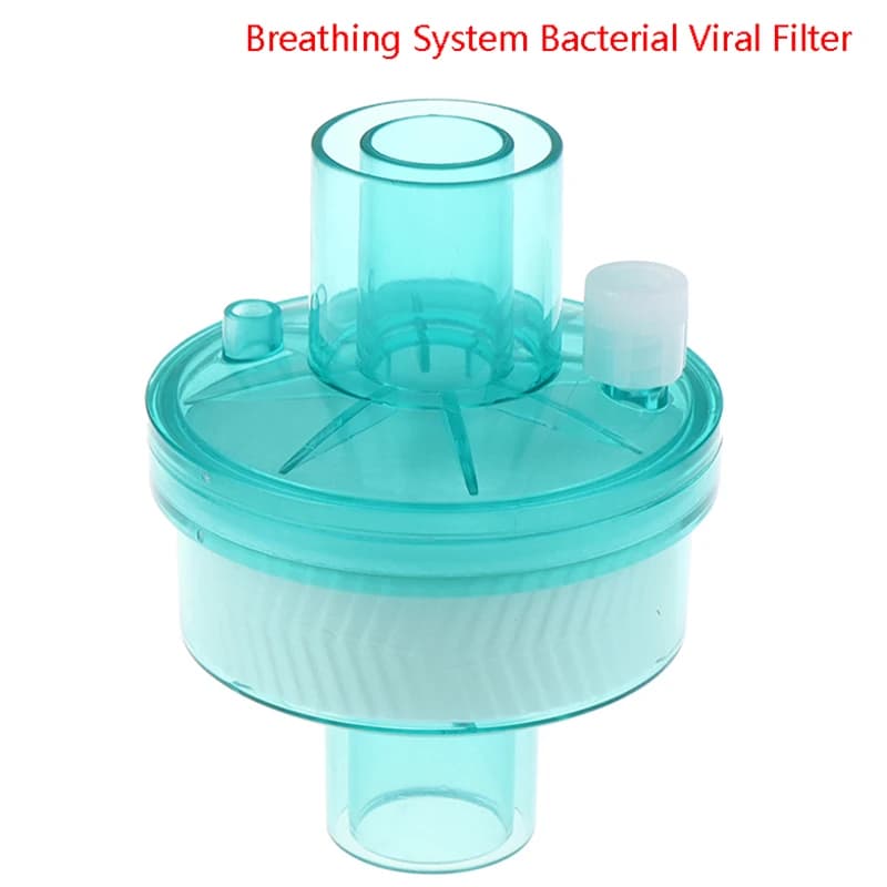 【M】1Pc Disposable Breathing System Filters Bacteria Filter Moisture Heat Exchanger HME HEPA Ventilator Accessories