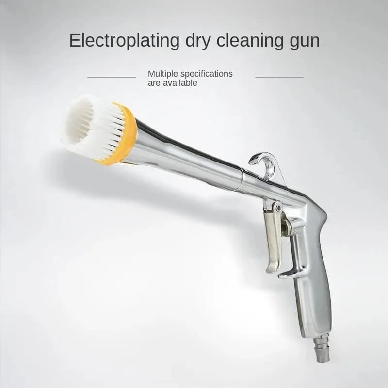 Car Beauty Tools Tornado Interior Cleaning Gun with Hairbrush Dust Blowing Cleaning Brush Dry Cleaning Gun Spray Gun