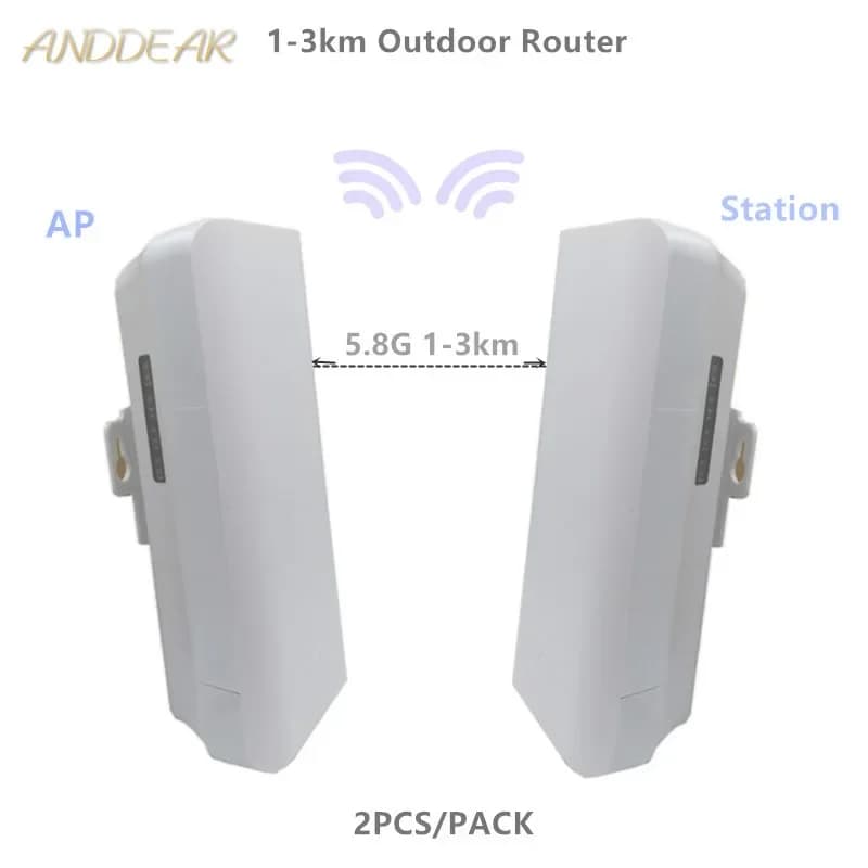 9331 206 1-3km Chipset WIFI Router WIFI Repeater CPE Long Range 300Mbps5.8GOutdoor AP Router AP Bridge Client Router repeater