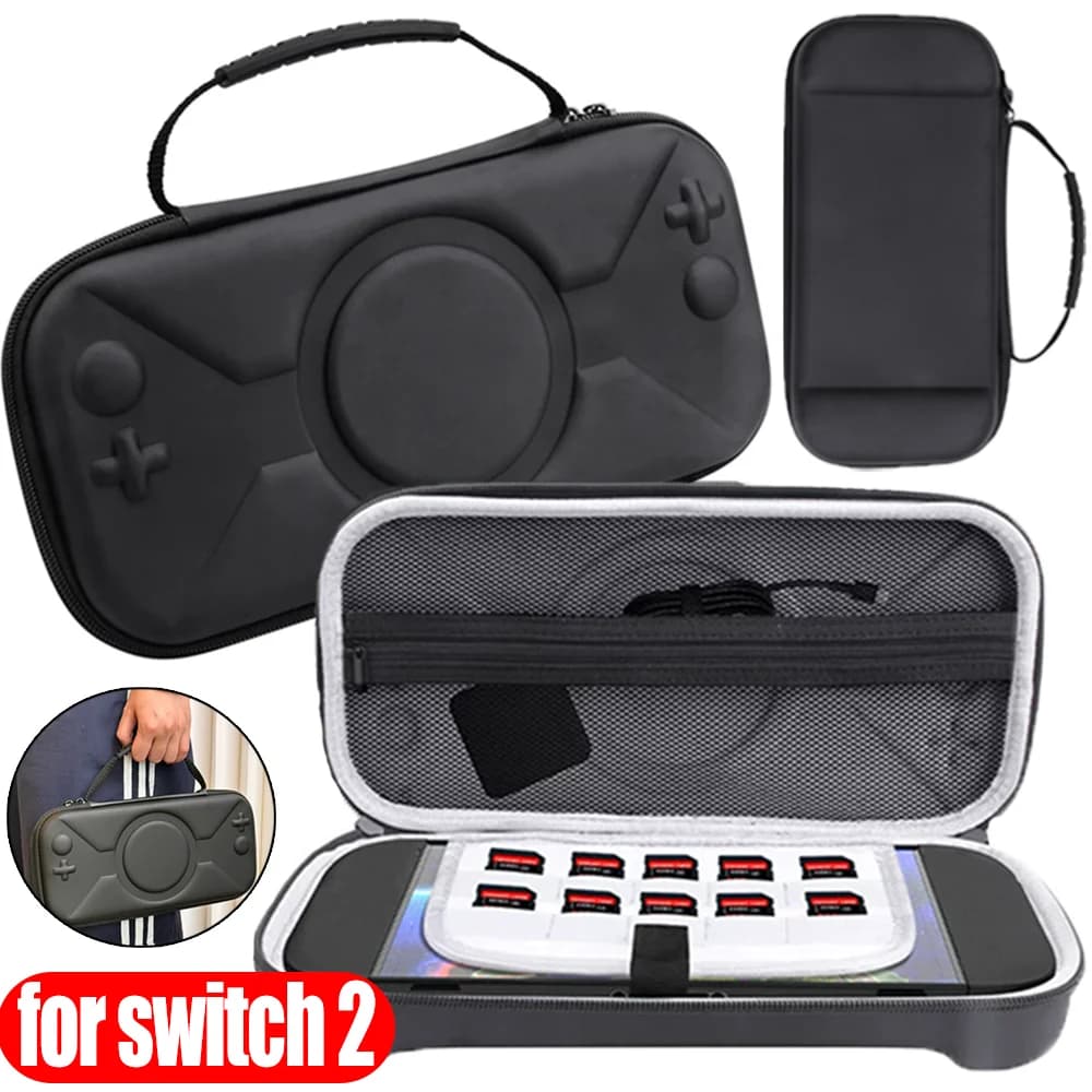 Custodia portatile per Nintendo Switch 2 Custodia protettiva da trasporto Borsa da viaggio impermeabile antigraffio Accessori per console di gioco