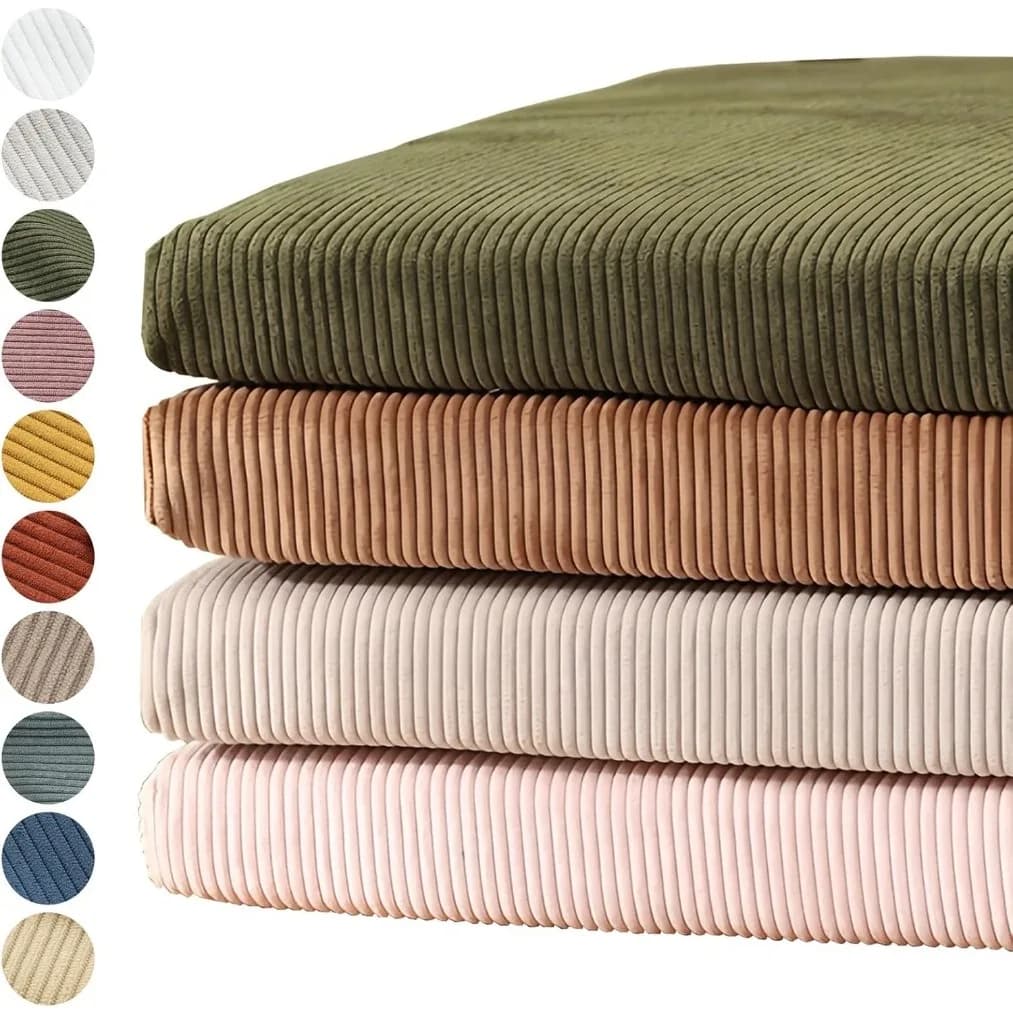 Cuscino Personalizzato in Velluto a Coste per Panca, Imbottitura per Finestra, Materasso Lungo, Cuscino per Sedia, Decorativo per Interni ed Esterni, Giardino, Patio