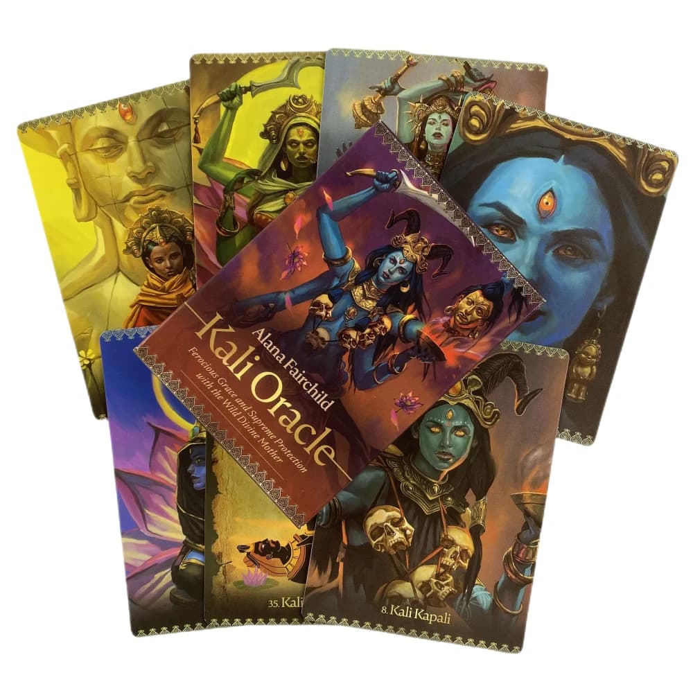 nuove carte dei tarocchi oracoli deck misteriosa divinazione Alana Fairchild Kali oracoli carte per donne ragazze gioco di carte gioco da tavolo