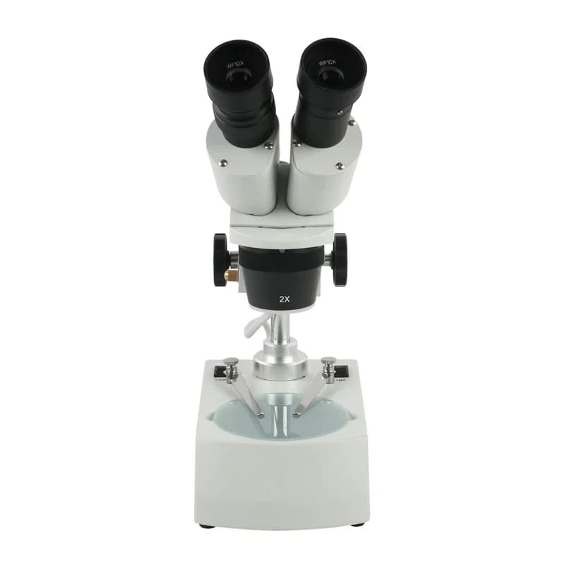Microscopio industriale per microscopio stereo binoculare 20X 40X con illuminazione verso il basso per la riparazione di saldatura PCB del telefono