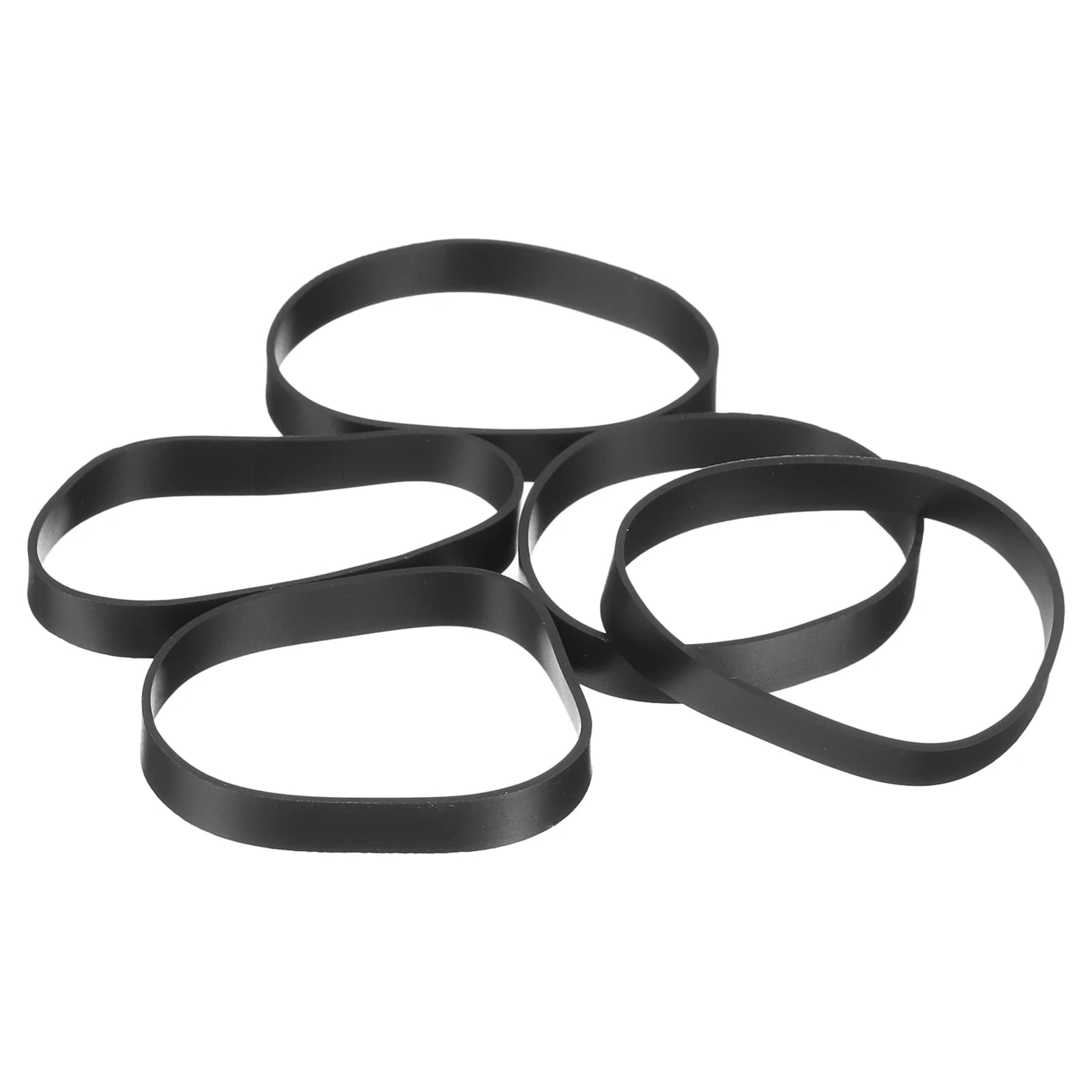 30/50/100 pezzi elastici in gomma siliconica elastici anelli fascette per cavi fasce elastiche resistenti antiscivolo per avvolgere i cavi involucri del sacchetto