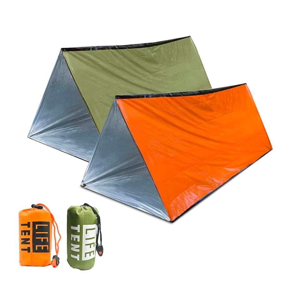 Emergency Survival Tent refuge, emergency tent for 2 persons, emergency shelter tent, outdoor survival tart, camping hiking