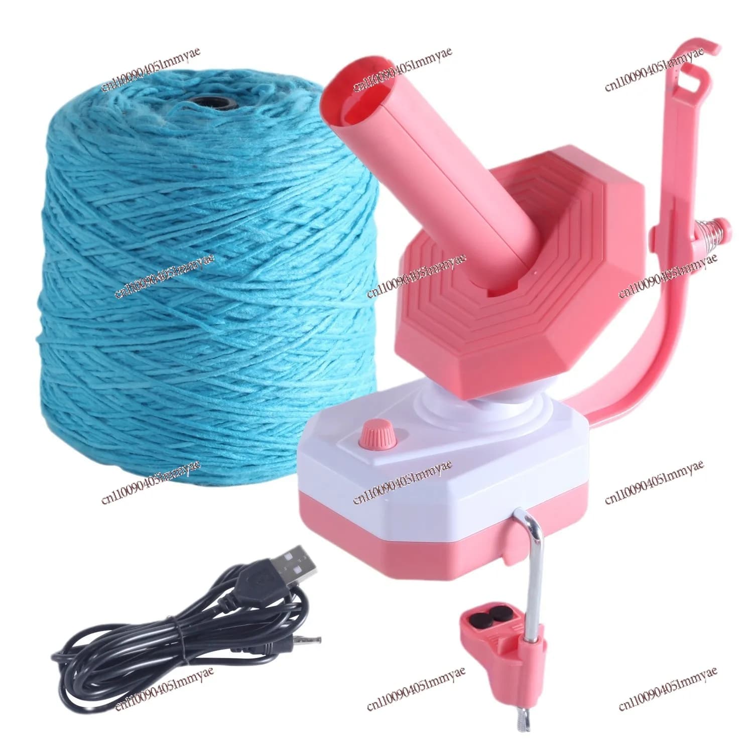 Avvolgitore di filato elettrico Avvolgitore di finitura a sfera di filato Intrecciatura di filo elettrico Interfaccia USB Macchina utensile per avvolgimento