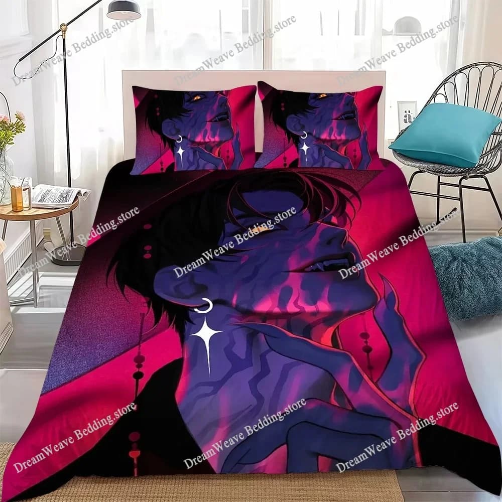 Set Copripiumino alla Moda, Stile Casa, Morbido Cotone Lavabile, Ideale per Studenti in Dormitorio, Regalo