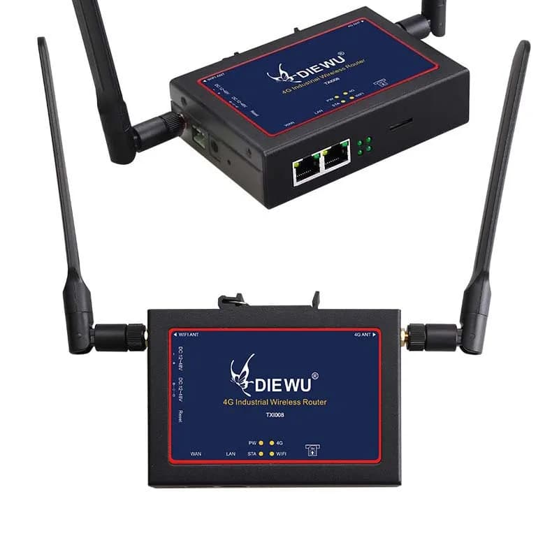 Adattatore LAN RJ-45 Switch WiFi 4G RJ45 Chipset MTK Splitter Internet Ethernet Router wireless industriale Ripetitore di segnale wireless