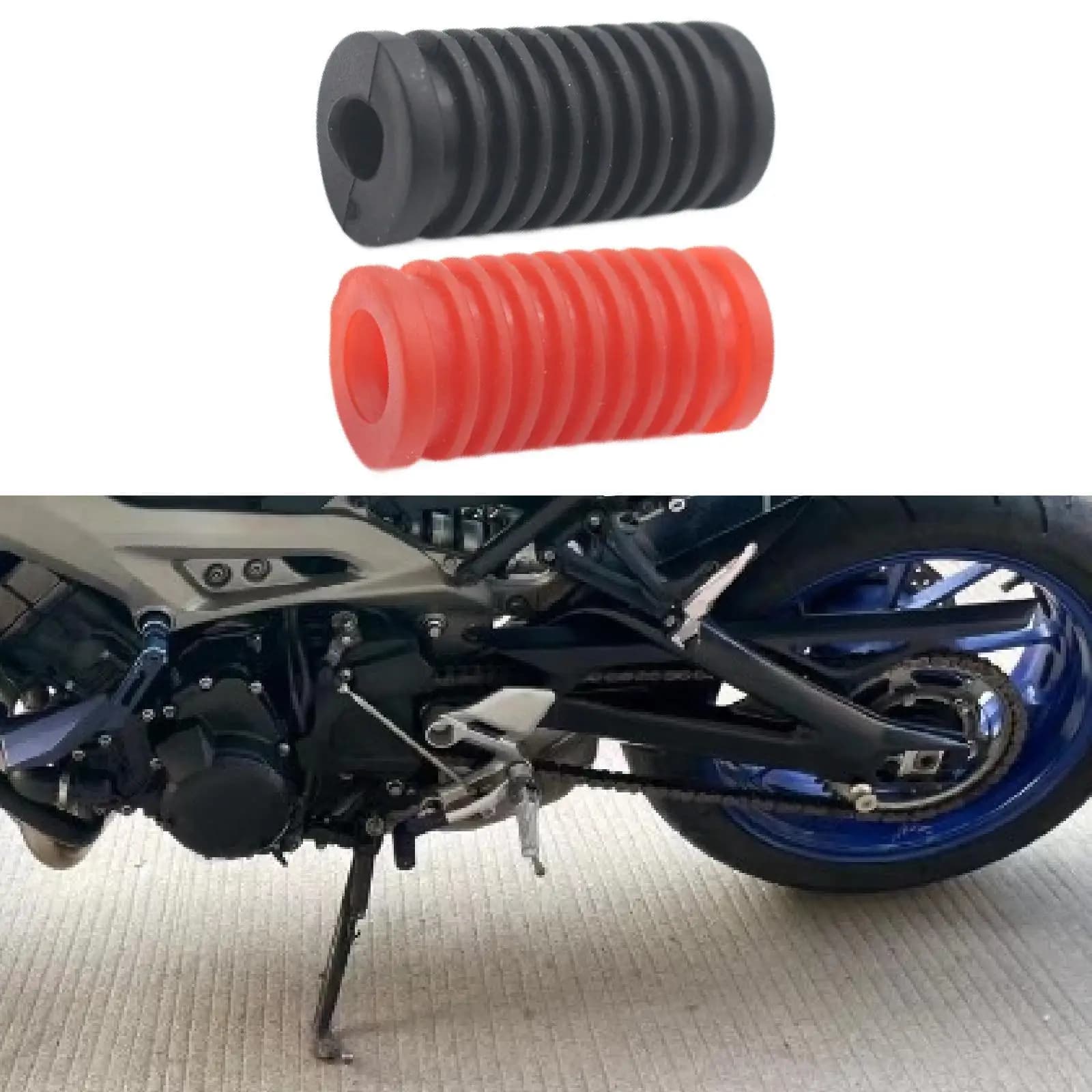Protezione in gomma resistente per coperchio leva cambio moto ad alte prestazioni per Yamaha MT