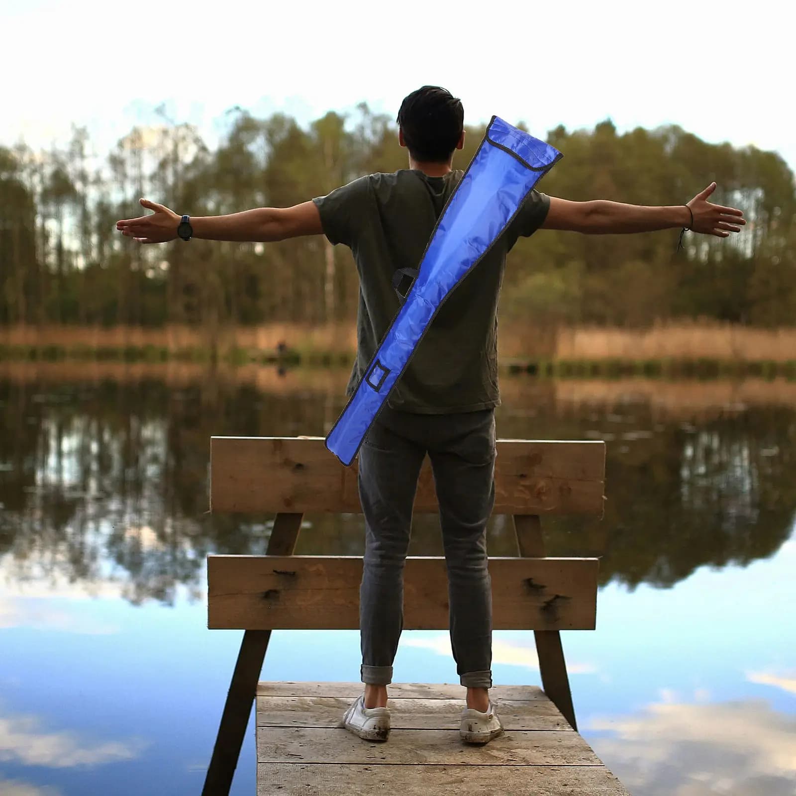 Borsa per pagaia da kayak 131x25x2 cm, leggera e impermeabile, per accessori SUP e attrezzatura da Stand Up Paddle Board