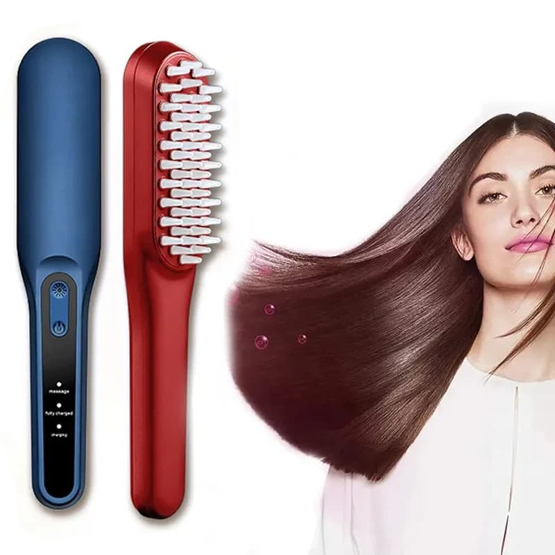 Anti-Caduta Electric Hair Brush, Straight Hair Combs