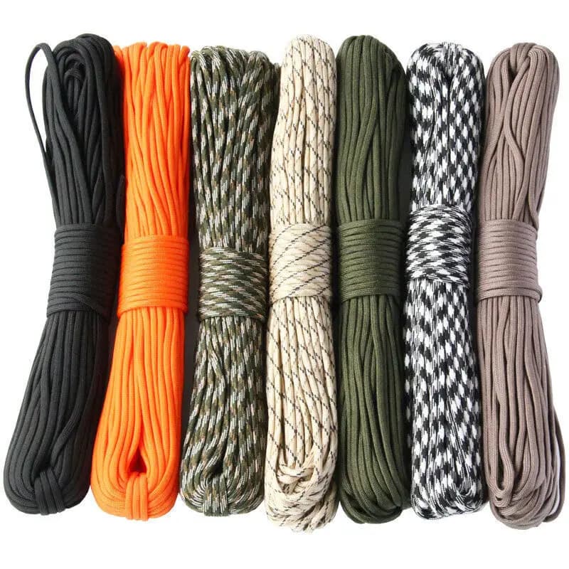 9-Core 650lb Paracord 5/15/31m Diameter 4mm Survival Tactician Military Parachute Corda To Make FAI FROM TE Cordino Bracelet Dog Collar Tent