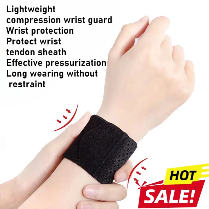 1pc cinturino sportivo fascia di pressione traspirante tutore da polso palla assorbimento del sudore lavoro elastico sottile accessorio per lavori domestici regolabile
