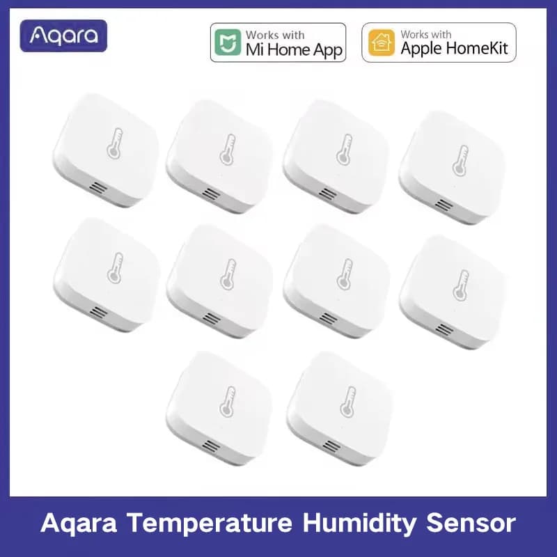 Aqara Intelligent Temperature Sensor Air Pressure Humidity Environment Intelligent Control Zigbee Connection For Xiaomi Mi home Homekit APP