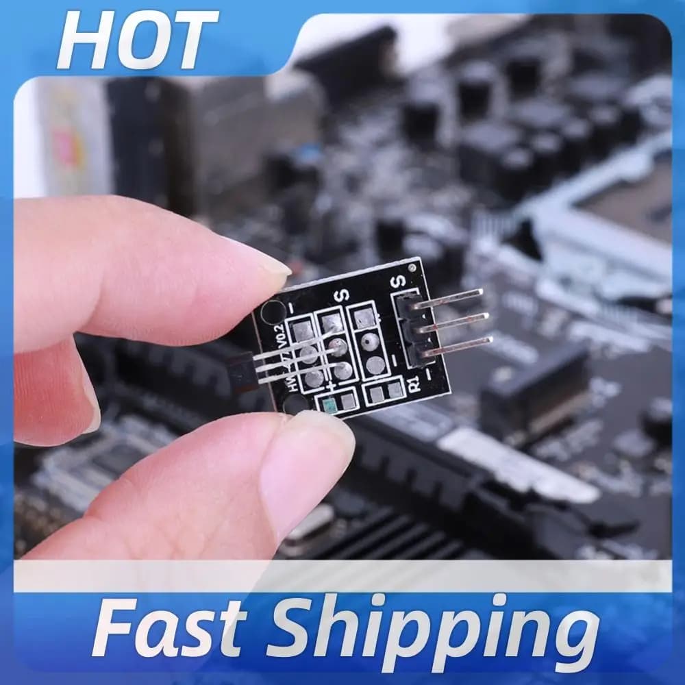 KY-003 Hall Effect Sensor Module A3144 Standard Hall Effect Magnetic Sensor Module for Arduino