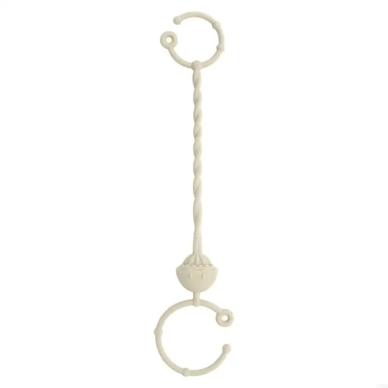 CORB Catena flessibile per ciuccio in silicone Catena elastica per massaggiagengive Bracciale per cinturino giocattolo Corda per