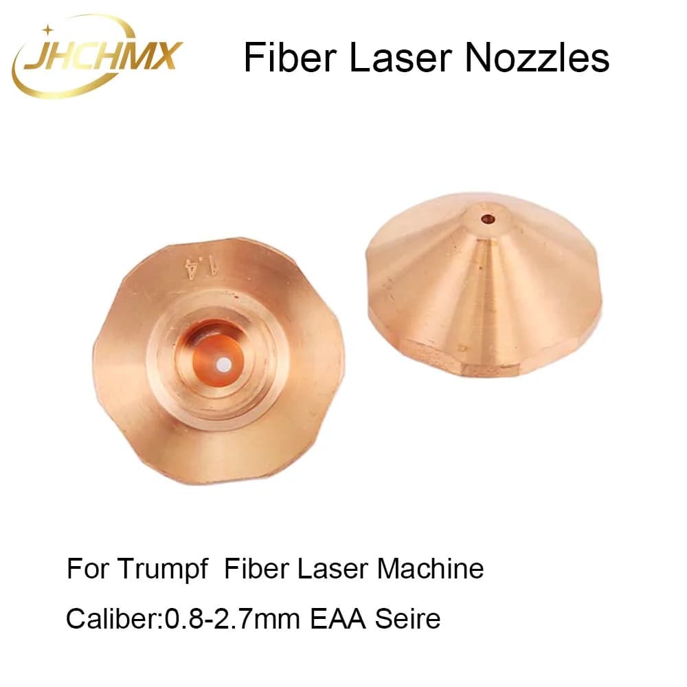 JHCHMX High Quality Laser Nozzles 0.8-2.7mm Single Layer EAA Seire 1324860 Compatible For Trumpf Fiber Laser Cutting Machine