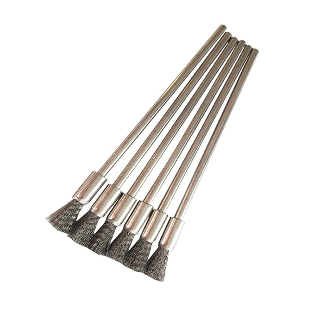 3Pcs Electric Wire Wheel Brush Set Sponge Consistency Grinding Brushes for Metal Polishing Derusting Cleaning Angle Work