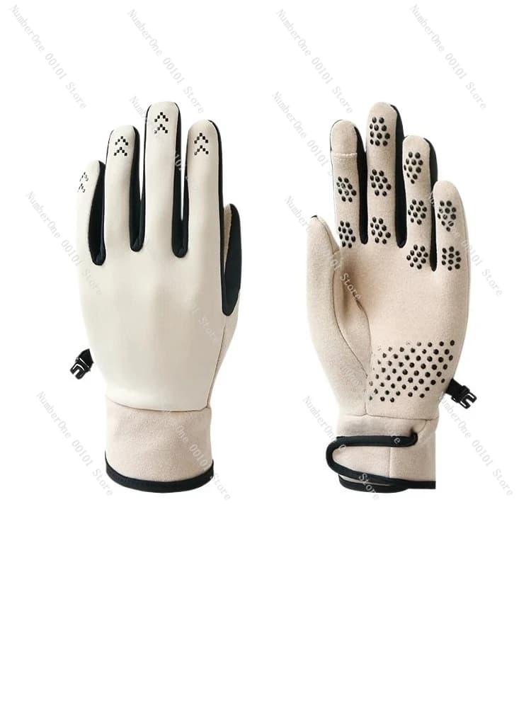 I guanti da esterno sono resistenti al freddo, antivento e caldi, ciclismo, sci, impermeabili touch-screen, escursioni invernali