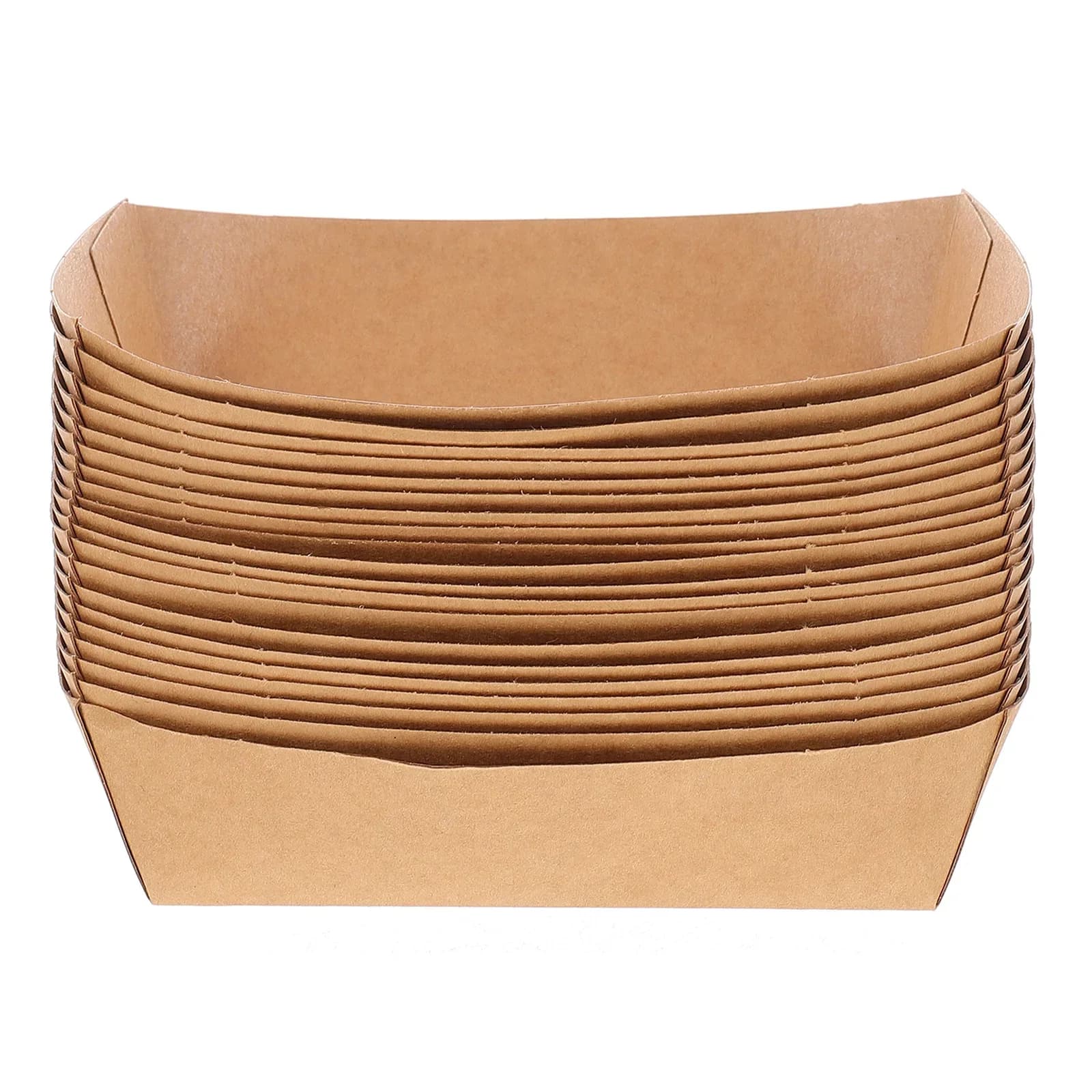 100 Pcs Popcorn Container Paper Serving Boats Cardboard Storage Boxes Charcuterie Cups Plates Taco Trays Snack Food