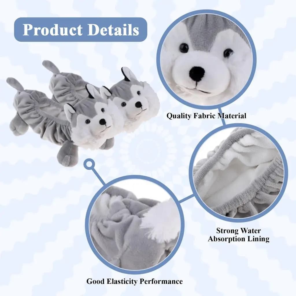 Soft Universal Ice Skate Soakers Plush Terry Blade Cover Protector Gear for Training and Travel Use