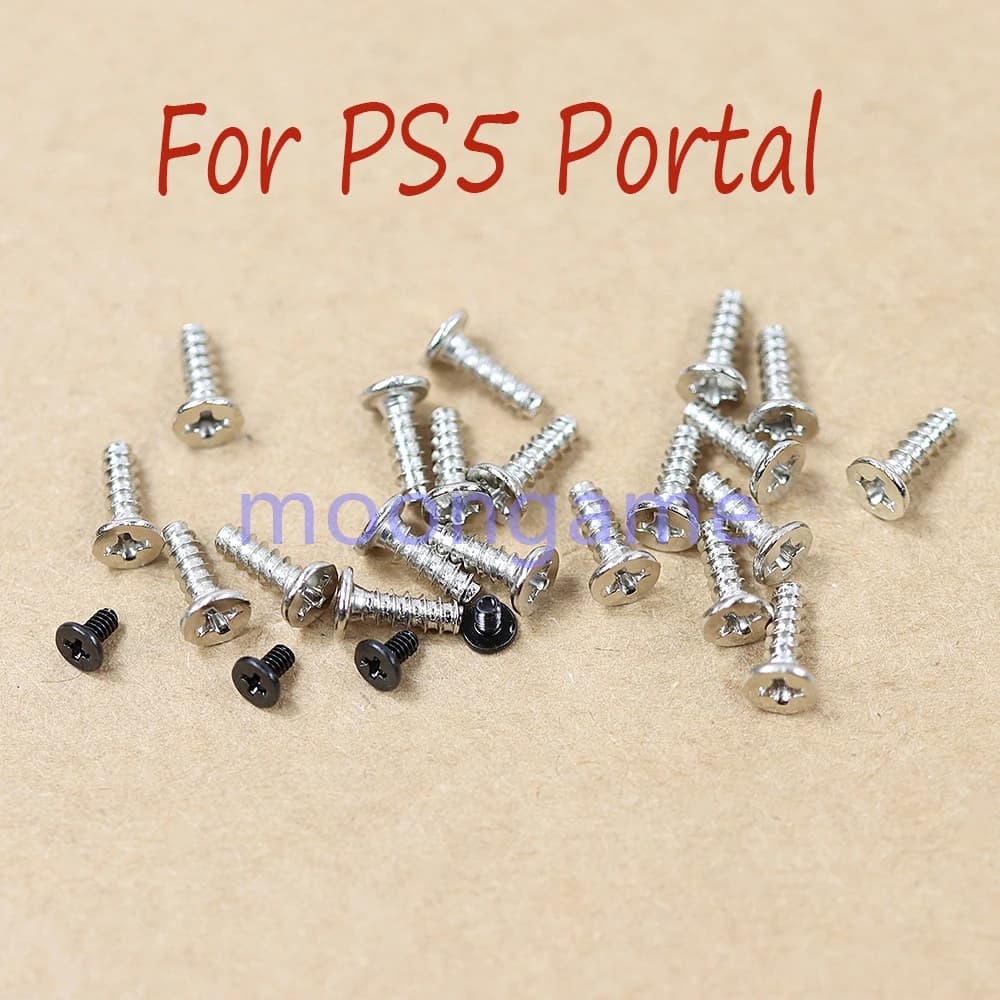 2 set di parti di ricambio per console di gioco PS5 Portal, viti per accessori grip PS5 Portal