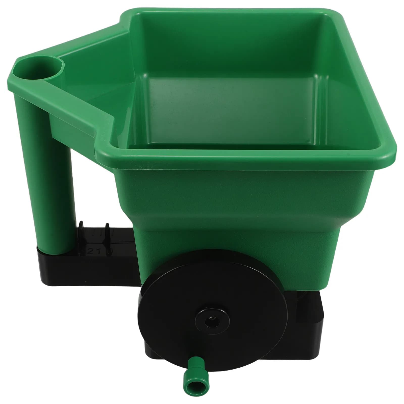 Plastic Handheld Seeder Compact Garden Seeder Hand Operated Lawn Seed Spreader Portable Broadcast Spreader for Flower Planting