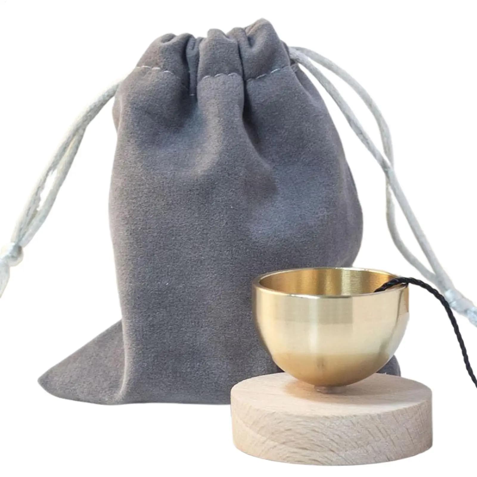 Singing Bowls Spiritual Wooden Base Chimes Holistic Sound Bath Bowls For Beginners Women Relaxation Yoga Chanting Mindfulness