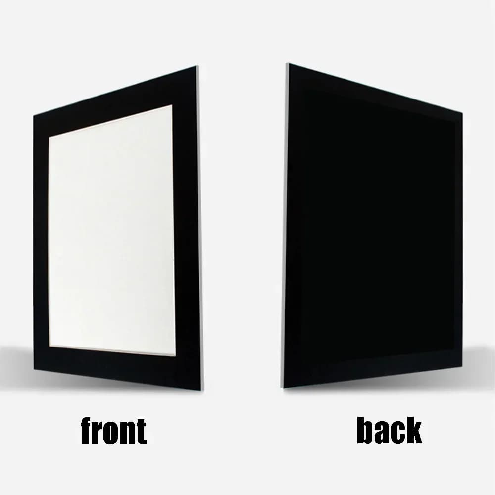 11pcs/lot Picture Photo Frame Set Removable Wall Mural Black White Color DIY Photos Frames Sticker Decal Home Living Room Decor