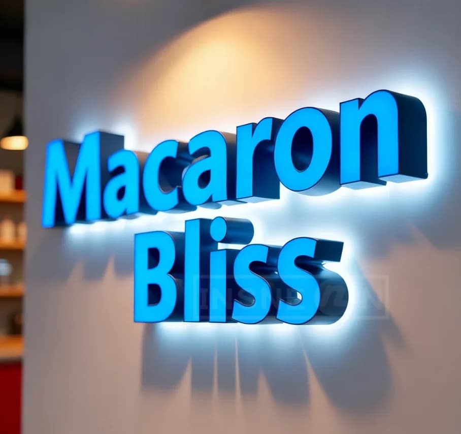 Insegna pubblicitaria aziendale Lettera luminosa Logo al neon personalizzato Lettere 3D da parete Insegne a LED Affari all'aperto Poster illuminato luminoso