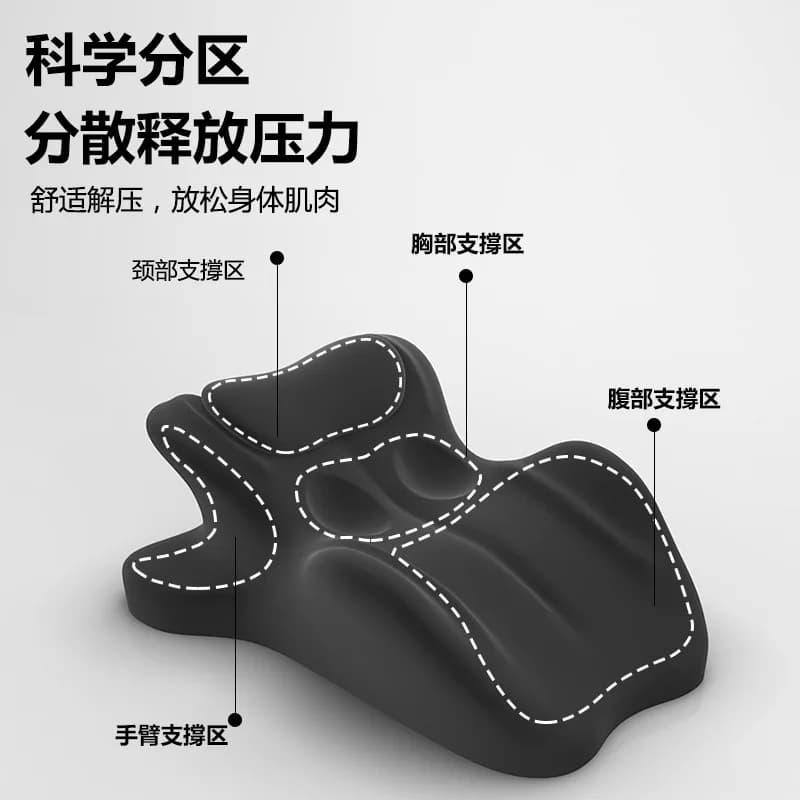 Cuscino per dormire multifunzionale Supporto lombare Cuscino per il riposo del letto per il sonno dello stomaco Uso del telefono Comodo cuscino di supporto
