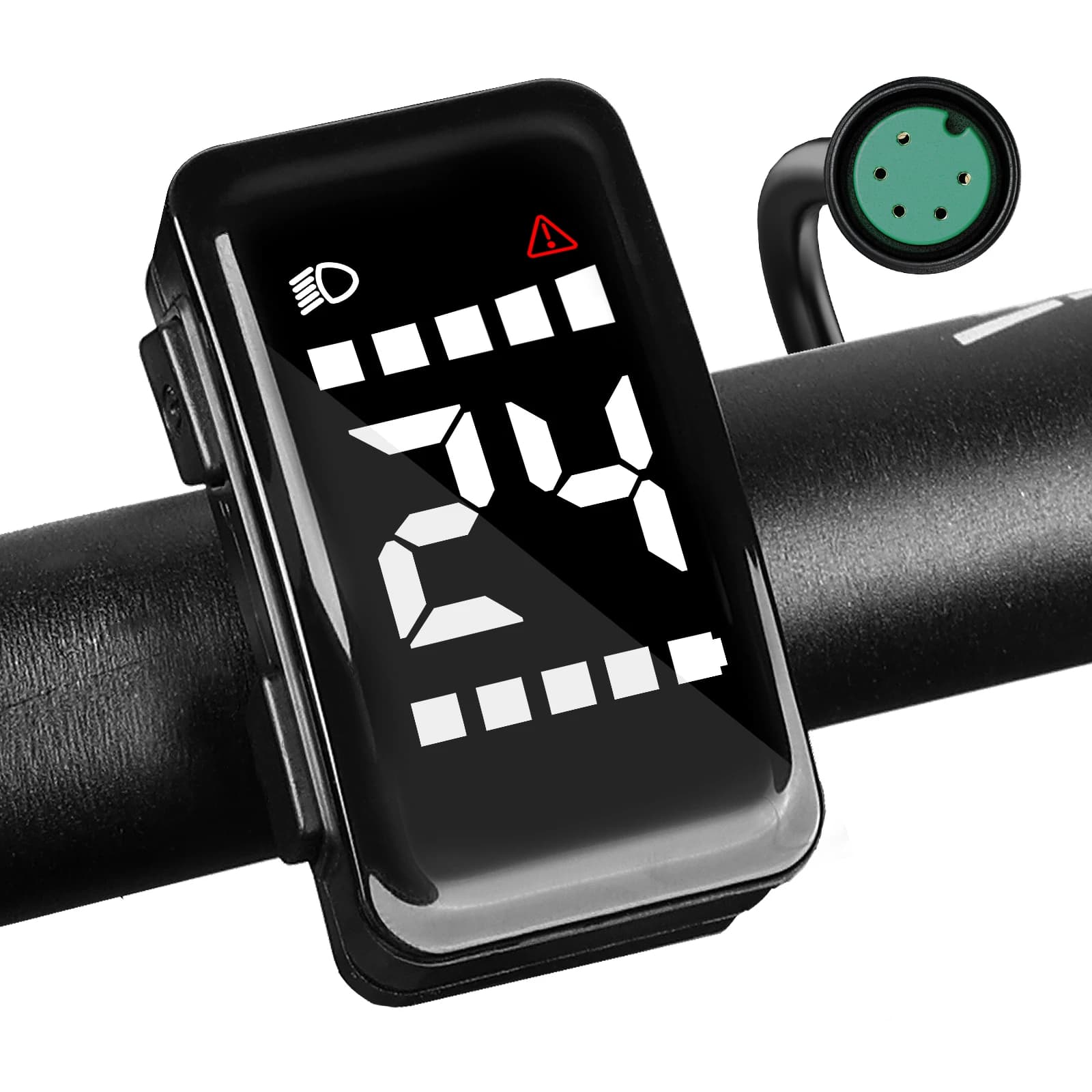 Ebike DZ40 Display Small Size Mini Display For BAFANG Wheel Hub Motor Electric Bicycle UART Protocol 5PIN Female Connector