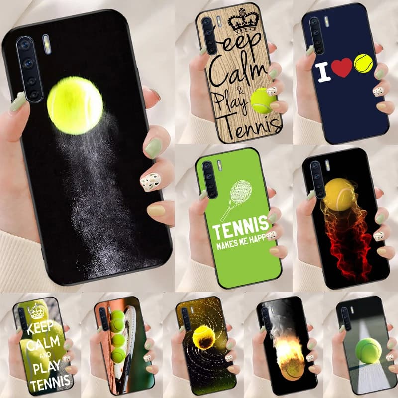 tennis ball movement Case For Oppo A94 A54 A40 A60 A80 A98 A78 A18 A38 A58 A16 A76 A96 A17 A77 A74 A57S A15 Cover